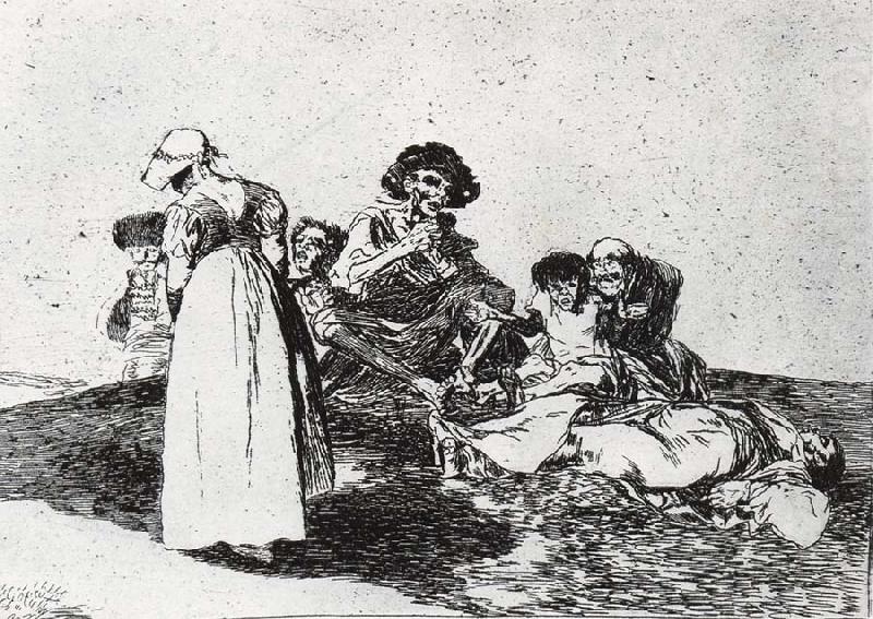 Francisco Goya Lo peor es pedir china oil painting image
